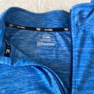 Men’s Tek Gear DryTek Long Sleeve pullover - Blue XXL